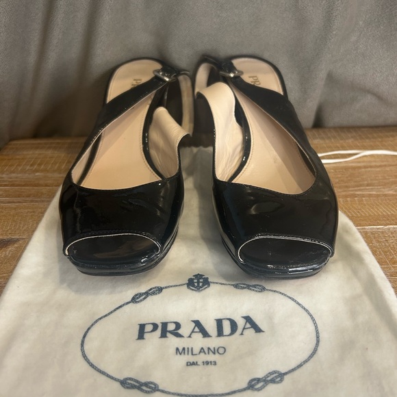 PRADA CHUNK HEEL - Picture 4 of 13